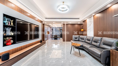意式风格教科书 154m²全包26w|长沙全屋整装