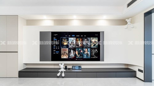 146m²现代黑白灰新家 越简单越高级|长沙全屋整装