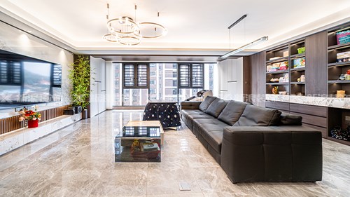 181m²意式轻奢大平层，主卧隔断设计绝了|长沙全屋整装