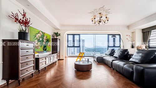 谁懂啊！19w搞定143m²中古法式风美出天际|长沙全屋整装