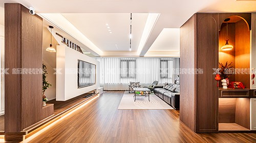 294㎡复式中古别墅 住进老电影的复古美学|长沙全屋整装