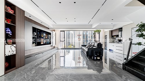 长沙147m²意式风格复式|长沙全屋整装