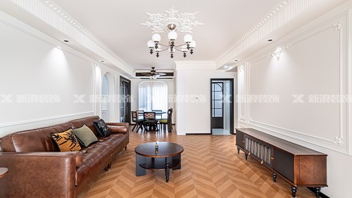 长沙128m²法式复古宅 19w全包落地，美翻|长沙全屋整装